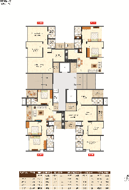WING - C FLOOR PLANS 1